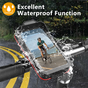 Supporto Universale a Montaggio Rapido per Cellulare da Bicicletta e <span class=keywords><strong>Moto</strong></span>, <span class=keywords><strong>Custodia</strong></span> Impermeabile per <span class=keywords><strong>Telefono</strong></span> da Manubrio - Product Image 2