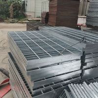 Rejilla para Entrada de Vehículos, Rejilla Metálica de Alta Resistencia, Acero Inoxidable 304 316 316L, Rejilla Cuadrada para Piso, Rejillas de Drenaje de Acero Galvanizado