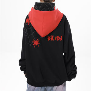 <span class=keywords><strong>Felpa</strong></span> <span class=keywords><strong>con</strong></span> <span class=keywords><strong>Cappuccio</strong></span> Oversize Personalizzata <span class=keywords><strong>con</strong></span> Zip Integrale, Ricamo <span class=keywords><strong>Spiderman</strong></span>, per Uomo - Product Image 2