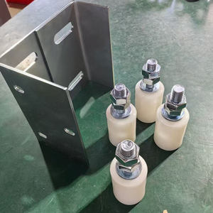 ลูกรอกประตูบานเลื่อนล้อไนลอนนำทางล้อพลาสติก - Product Image 2