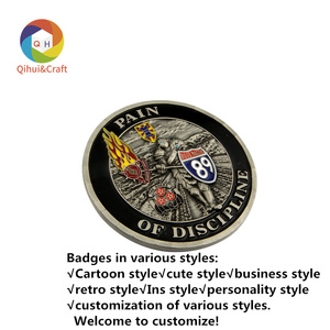 เหรียญรูปทรงหลายเหลี่ยม เหรียญที่ระลึกแบบกำหนดเอง งานฝีมือโลหะ ของสะสม เหรียญที่ระลึกทรงสามเหลี่ยมหลากสี ของขวัญศิลปะ ของที่ระลึก เหรียญจากผู้ผลิต - Product Image 3