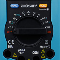 EM130USB Pro Multimeter Genggam Digital Otomotif, Tes Sudut Hibrida RPM Tes Lebar