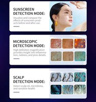 Analyseur de peau intelligent professionnel avec IA, écran 15,6 pouces, appareil d'imagerie faciale pour salon de beauté et clinique