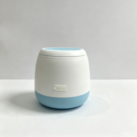 Chauffe-lait électrique portable pour biberons avec affichage numérique de la température et batterie rechargeable