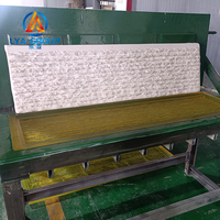 Moule en mousse polyuréthane fausse pierre décoratif extérieur en pierre de pile de bois PU