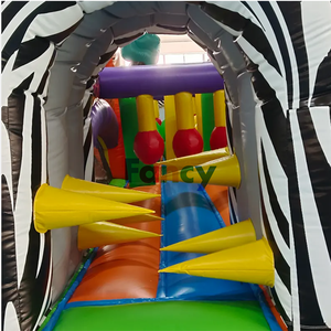 Activités fanatiques grand parc d'obstacle <span class=keywords><strong>gonflable</strong></span>/équipement d'obstacle <span class=keywords><strong>gonflable</strong></span> extérieur/jeu d'obstacle <span class=keywords><strong>gonflable</strong></span> adulte en vente - Product Image 2