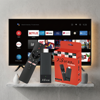 XS97 S3 BT 4K HDR Android 10 TV Stick Quad Core 2GB+8GB Double WiFi Prix raisonnable avec garantie de 12 mois
