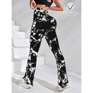Leggings de Campana Larga con Efecto Push-Up y Alta Elasticidad - Product Image 1