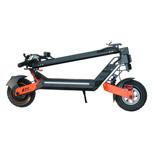 สกู๊ตเตอร์ไฟฟ้าแบบพับได้สำหรับผู้ใหญ่ รุ่น KN-ES-001 ระบบกันสะเทือนเต็มรูปแบบ 48V 18Ah หน้าจอ LCD กันน้ำ สำหรับขับขี่ออฟโรด ดีไซน์พับเก็บได้ พกพาสะดวกและจัดเก็บง่าย - Product Image 6