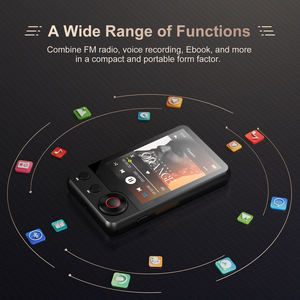 เครื่องเล่น MP3 หน้าจอสัมผัสขนาด 2.4 นิ้ว พร้อมปุ่มปรับระดับเสียงแบบหมุน ความจุ 32GB วัสดุโลหะผสมสังกะสี สำหรับเล่นกีฬาและการเรียน - Product Image 6