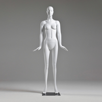 Fabrikpreis Mattweiße Ganzkörper-Schaufensterpuppen Weiblicher Mannequin-Torso