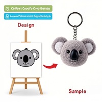 Usine certifiée BSCI EN71/ASTM, porte-clés en peluche panda mignon et kawaii de haute qualité, personnalisé, en coton doux