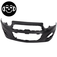 AFTATPT pour Chevrolet Sonic 2013-2016, couvre-pare-chocs avant noir, OE95274248 GM1000955