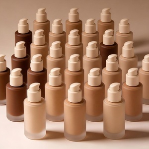 Fond de teint liquide mat longue tenue à l'acide hyaluronique, marque privée, couvrance totale, maquillage waterproof - Product Image 2