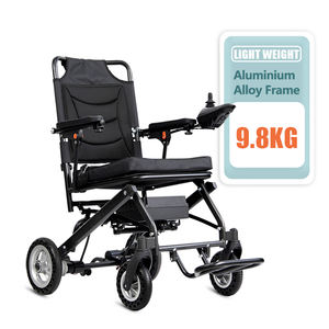 <span class=keywords><strong>Fauteuil</strong></span> Roulant <span class=keywords><strong>Électrique</strong></span> Pliable Léger en Alliage d'Aluminium avec Batterie au Lithium de 9,8 kg pour Adultes Handicapés - Product Image 1