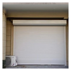 Porte de <span class=keywords><strong>garage</strong></span> extérieure à volet roulant en aluminium avec obturateur durable - Product Image 2