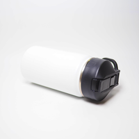 Bouteille d'eau isotherme en acier inoxydable à double paroi de 350 ml, très vendue, avec couvercle anti-fuite, personnalisable, thermos sous vide