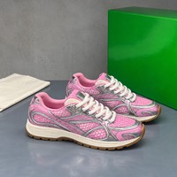 Chaussures de marche unisexes en cuir PU de luxe, style Vanettas, respirantes, Bottegaes