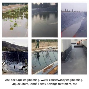 Geotextil HDPE para Revestimiento de Estanques, Presas, Plantas Químicas, Depósitos, Tanques de Lixiviación, Membrana Impermeable de Aislamiento - Product Image 5