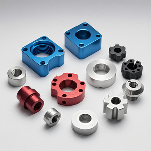 이어폰 헤드폰 부품에 대한 맞춤형 고정밀 MOQ 1pc OEM 다른 색상 CNC 양극 산화 처리 알루미늄 가공 서비스 - Product Image 4