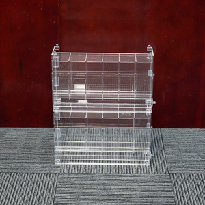 Vente en gros de distributeurs empilables en acrylique transparent pour 6 lots de boosters personnalisés - Product Image 2