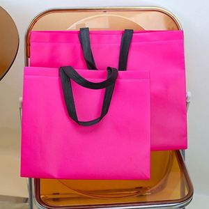 Bolsas de Compra Reutilizables Económicas, Bolsa de Compras Reciclable con Logotipo Impreso Personalizado, Bolsas de Tela Ecológicas, Bolsas Blancas de Tela No Tejida - Product Image 3