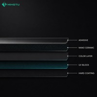 Película de Ventana de Cerámica Nano Carbón Gris Oscuro con 35% VLT para Privacidad Profunda, Tinte IR 86 UV 99 para Parabrisas y Laterales, Venta al por Mayor OEM
