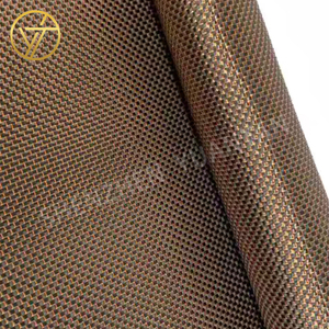 Tissu en fibre de carbone importé du Japon rempli d'or rose pour décoration d'équipement de sport de yacht de voiture tissé pour garçons et filles sac d'extérieur jouet - Product Image 5