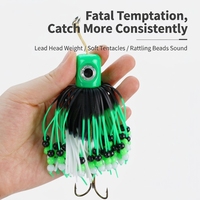 WildTrek 100g 150g 180g Shad Jig Köder mit Gummischwanz, Tintenfisch-Zander-Seebarsch-Dreifachhaken, Salzwasser-Angelköder für Meer, Boot und Felsen