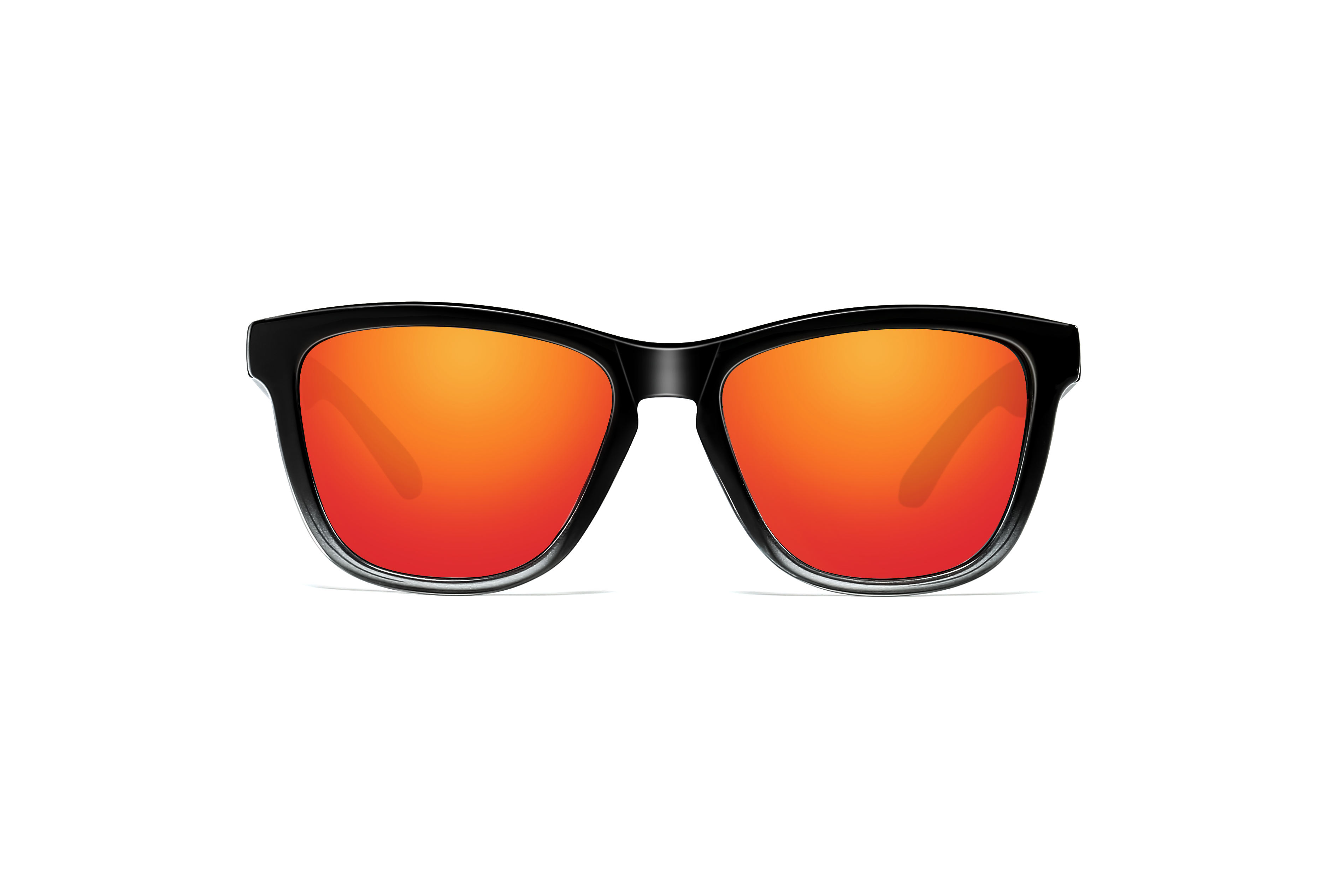 Gradient Black Frame Red Mercury