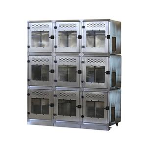 CC-1303 Modern klasik kedi kafesi paslanmaz çelik modüler Pet ev katı desen ve Snap düğmesi kapatma ile - Product Image 3