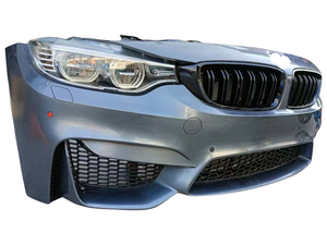 Convient à la BMW <span class=keywords><strong>M4</strong></span> F82 M3 F80 de haute qualité ensemble pare-chocs avant avec radiateur ventilateur de phare en maille ABS kit carrosserie - Product Image 2