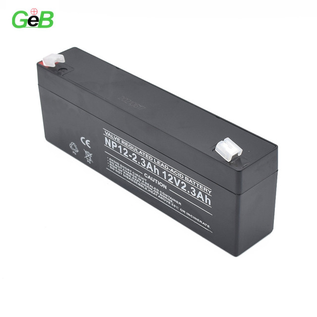 GEB Acid Battery 6v 12v 2.3Ah 4.5Ah 5Ah 9Ah 18Ah Rechargeable Lead-Acid Battery 24V 36V 48V With Seal Lead Case From Factory