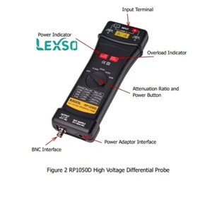 หัววัดความดันสูงแบบดิฟเฟอเรนเชียล Rigol รุ่น Pha0150/1150/2150 Lexso - Product Image 4