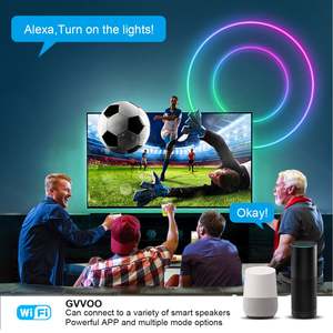 Tira Flexible <span class=keywords><strong>de</strong></span> neón <span class=keywords><strong>de</strong></span> silicona, IP65, 24V, sincronización <span class=keywords><strong>de</strong></span> música, Control <span class=keywords><strong>de</strong></span> voz, RGB, Tuya, inteligente, Wifi, luces <span class=keywords><strong>de</strong></span> neón - Product Image 3