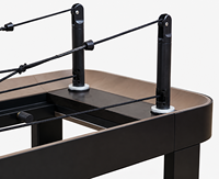 Reformer Pilates en aluminium réglable, machine professionnelle en métal pour studio, salle de sport et entraînement physique
