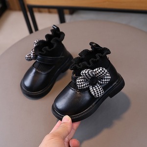 Bottes courtes en cuir pour bébés filles, chaussures d'apprentissage printemps-automne, 0-1-2-3 ans, style princesse - Product Image 3
