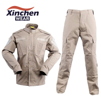 Usine en gros ACU camouflage respirant durable kaki TC Polyester coton uniforme uniforme tactique pour hommes