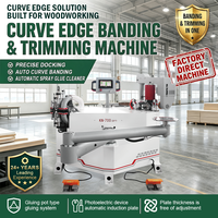 Machine à chantourner automatique pour la production d'armoires, machine à chantourner les contours courbes avec fonction de découpe pour le mobilier