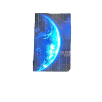 Écran LED transparent à grille haute luminosité pour intérieur, idéal pour les centres commerciaux, les bureaux, les halls d'accueil et les salles d'exposition