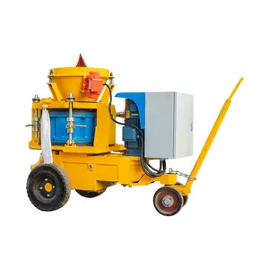 Wodetec Supplier customized 1.5m3/h 3m3/h 5m3/h 9m3/h dry mixing type refractory gunite machine for repairing lining kilns