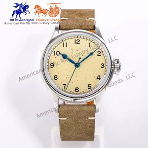 Design 316L Stainless Steel Retro Automatic Mechanical <b>Watch</b> Custom Logo Minimalist Business Style Ronda Quartz Longiness. - Product Image 1