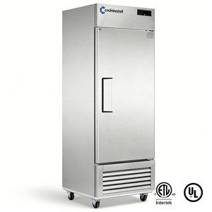 Congélateur vertical professionnel à 1 porte avec dégivrage automatique, homologué pour les cuisines commerciales aux États-Unis, classe d'efficacité énergétique CNS023S 23 - Product Image 1