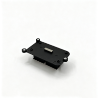 Dissipateur thermique en aluminium OEM/ODM personnalisé pour appareil photo, peint en noir, à 6 ailettes, avec caloduc en cuivre, entièrement personnalisable, certifié ISO usine