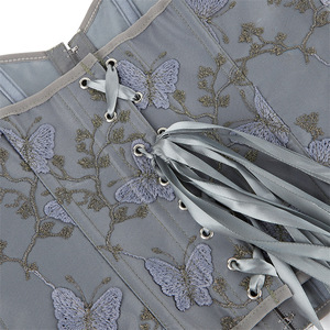 Vintage Party Women <strong>Corset</strong> <strong>Top</strong> New Print Butterfly <strong>Pattern</strong> Slimming Shapewear Para Mujer Lace up <strong>Corset</strong> - Product Image 5