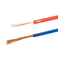 Cable Eléctrico Automotriz TWP de 0.35mm, Aislado con PVC, de Pared Delgada, de Cobre Trenzado, para Automóviles