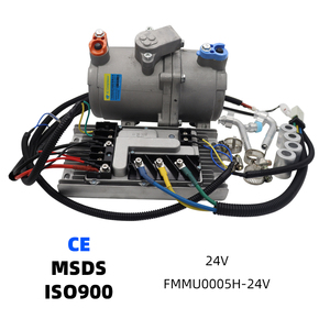 คอมเพรสเซอร์แอร์รถยนต์ 24V คอมเพรสเซอร์ทำความเย็นไฟฟ้าแบบแยกส่วนติดตั้งภายนอก สำหรับใช้งานทั่วไป - Product Image 1