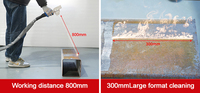 Machine de nettoyage laser antirouille d’oxydation de petite peinture 1000W 1500W machine laser de nettoyage portable