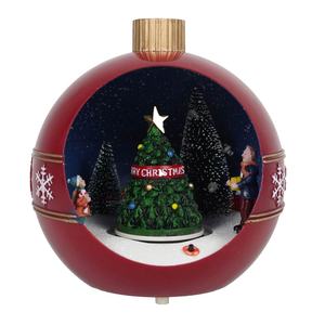 <span class=keywords><strong>Adornos</strong></span> Navideños de Plástico con Escena de Muñeco de Nieve Musical Mecánico, Decoración Navideña al por Mayor - Product Image 6