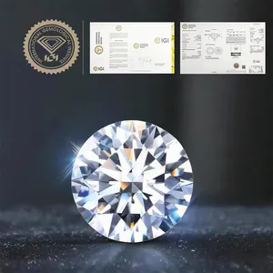 Wholesale Beads For Ring Making 0.5CT 1CT 2CT 5CT DEF HPHT CVD IGI Lab Grown Diamond Lab Diamonds For Sale